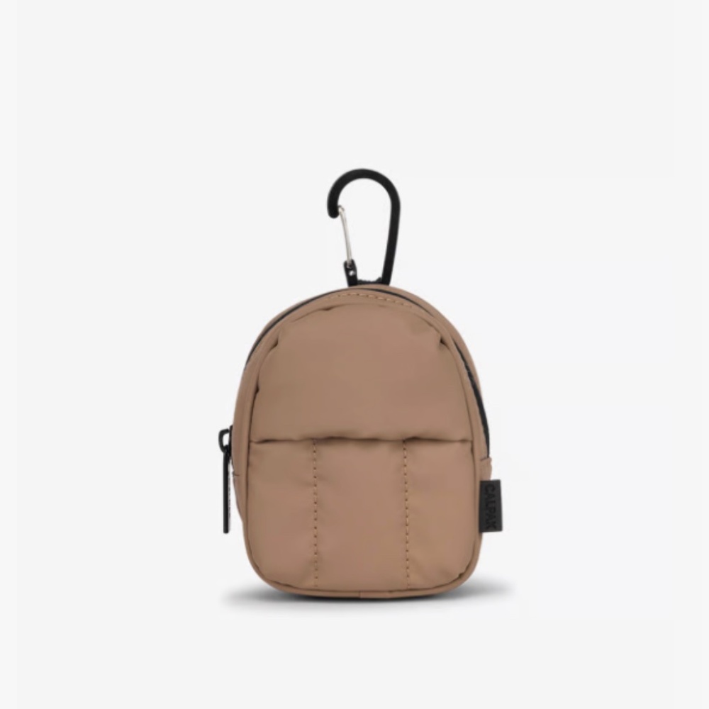 Calpak Luka Backpack Key Pouch in Chocolate